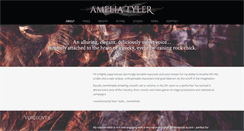 Desktop Screenshot of ameliatyler.com